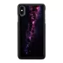 Handyhülle iKins für iPhone XS Max — milky way Schwarz