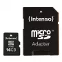 SPEICHER MICRO SDHC 16GB C10/W/ADAPTER 3413470 INTENSO