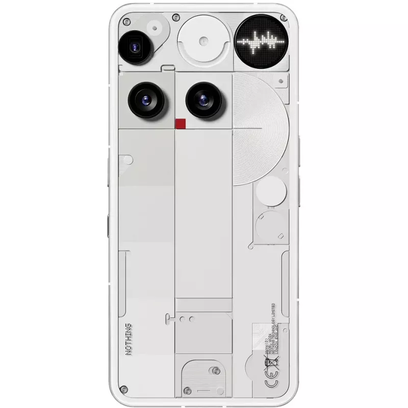 Nothing Phone (3) Weiß - 5G-Smartphone - Dual-SIM - RAM 12 GB / Interner Speicher 256 GB - OLED-Display - 6,67 Zoll (A10000023)