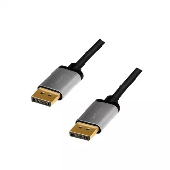DisplayPort-Kabel LogiLink CDA0101 2 m schwarz grau