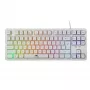 Baracuda Krill weiße Membran-Gaming-Tastatur KRILL-W, US, USB