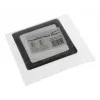 DEMCiflex DF0002 Staubfilter 80 mm, quadratisch, Schwarz/Schwarz