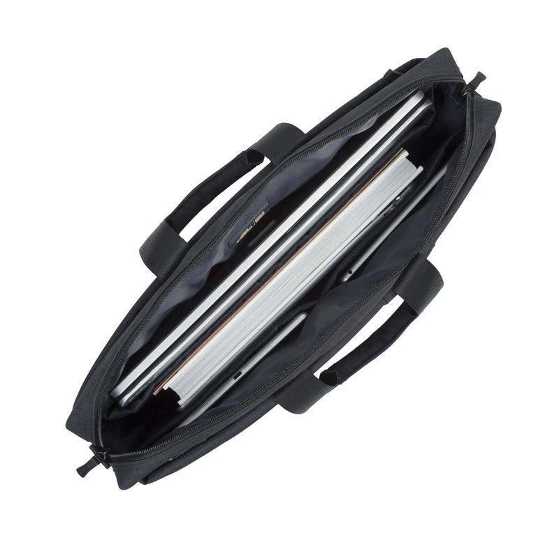Rivacase Biscayne 8355 Laptoptasche, 17,3 Zoll (43,9 cm), Schwarz