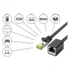 Goodconnections 8070VR-100S Ethernet-Patchkabel Schwarz