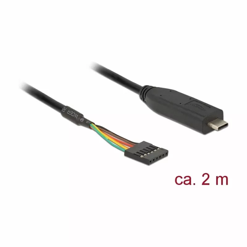 Serielles Kabel DeLOCK 63947 USB 2.0 Type-C 2 m