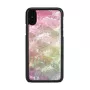 iKins Water Flower Hülle für iPhone XS/X, Schwarz, K1690J