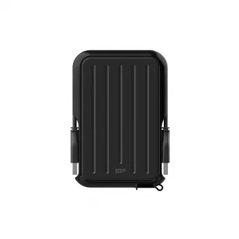 Externe Festplatte Silicon Power 5 TB USB 3.2 Gen 1 (Typ-A) A66, Schwarz, Stoßfest