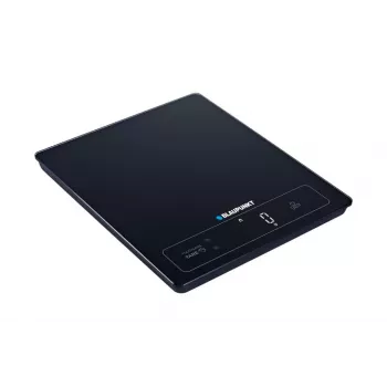 Elektronische Küchenwaage BLAUPUNKT FKS701 — gehärtetes Glas, 15 kg, 1 g Genauigkeit, Touch-Display