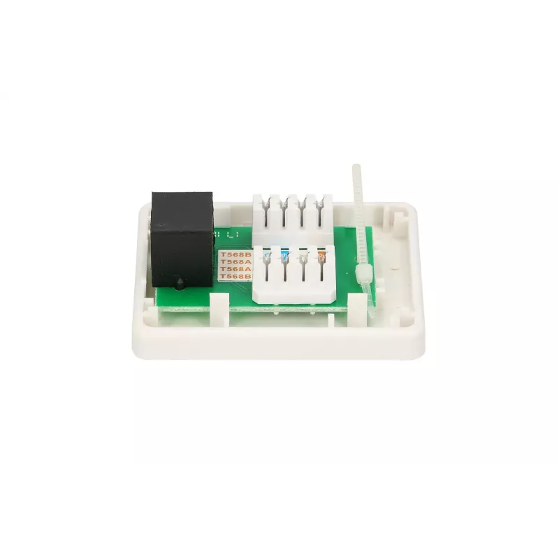 Extralink Aufputz-Netzwerkdose, 1x RJ45 CAT5E UTP