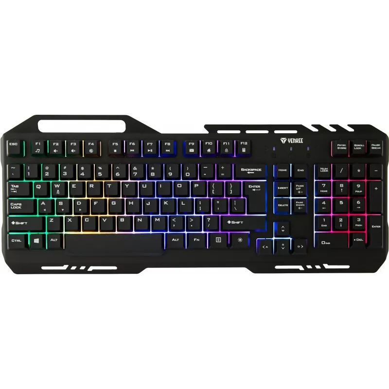 Tastatur YKB 3200 SHADOW metal, LED