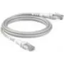 Patchsee ThePATCHCORD RJ45 Patchkabel Cat. 6A, U/UTP, extra-dünn, Grau, 1,8 m (TPC-LG-U/6)