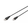 Assmann USB Verbindungskabel. Typ A - B M/M. 1,0m. USB 2.0 geeignet. UL. sw (AK-300102-010-S)