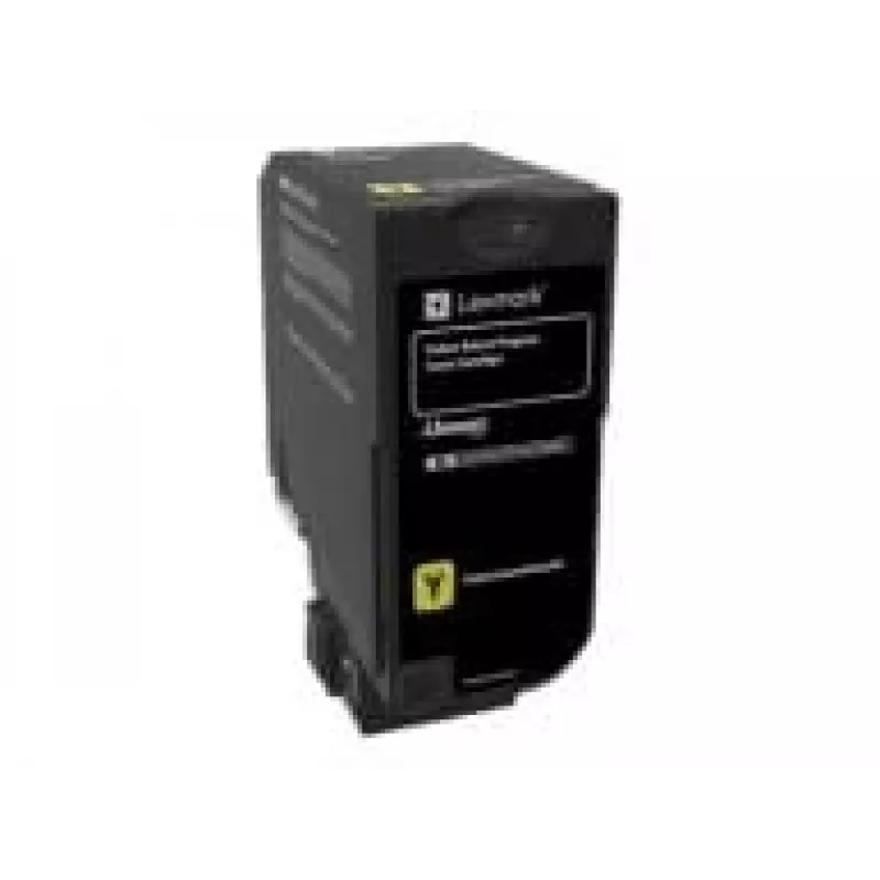 Lexmark 74C20Y0 Tonerkartusche, gelb, 3000 Seiten
