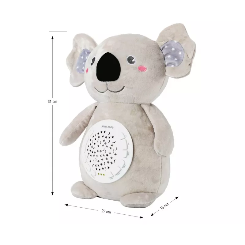 Plüsch-Projektor-Spielzeug milly mally Koala Projektor Plüschtier Modell 5661