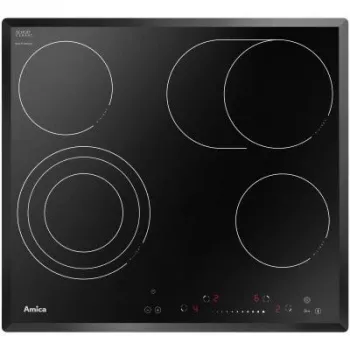 Keramik-Kochfeld Amica Pc 6411FTS Kindersicherung Timer