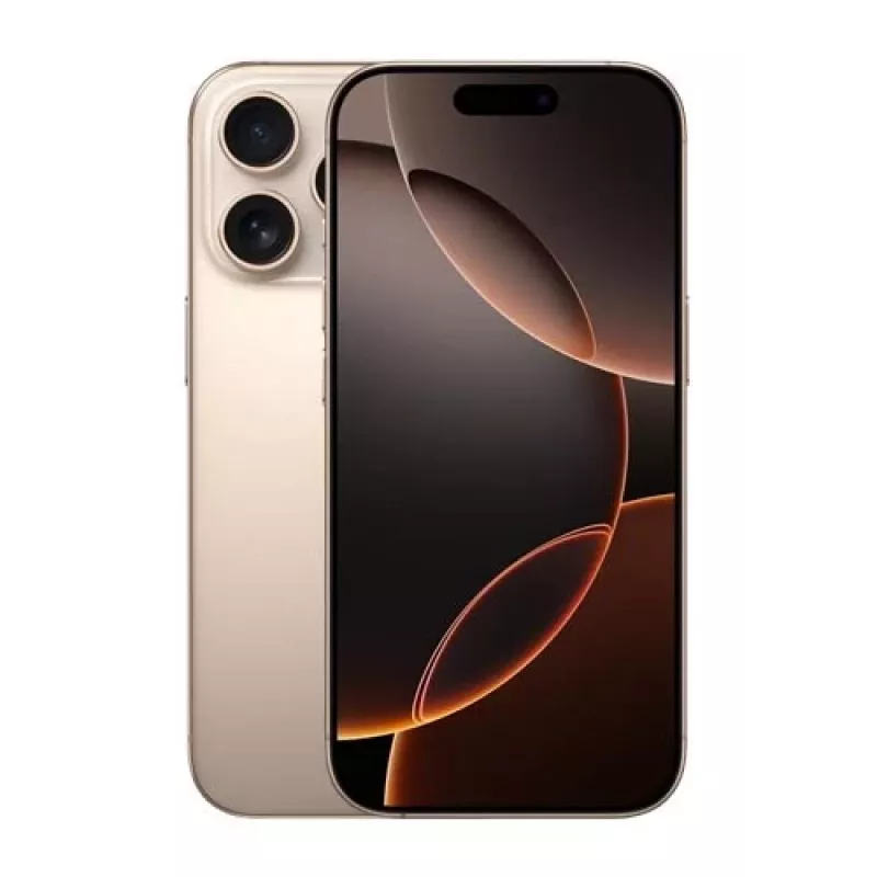 Smartphone Apple iPhone 16 Pro 6,3 Zoll 512 GB, A18 Pro, 48 MP, Dual SIM, IP68, Sand