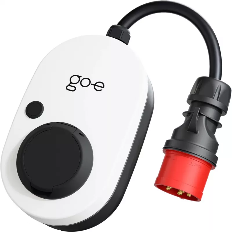 go-e Charger Gemini flex 22 kW mobile Wallbox, 32 A CEE, Weiß