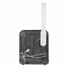 Wäschetrockner GreenBlue GB415, kompakter Haushaltstrockner, 3 kg Kapazität, 830 W, Trommel 260×460 mm, grau