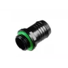 Bitspower BP-MBWP-C01 Gerade Verschraubung G1/4 Außengewinde auf 13 mm ID, Mattschwarz