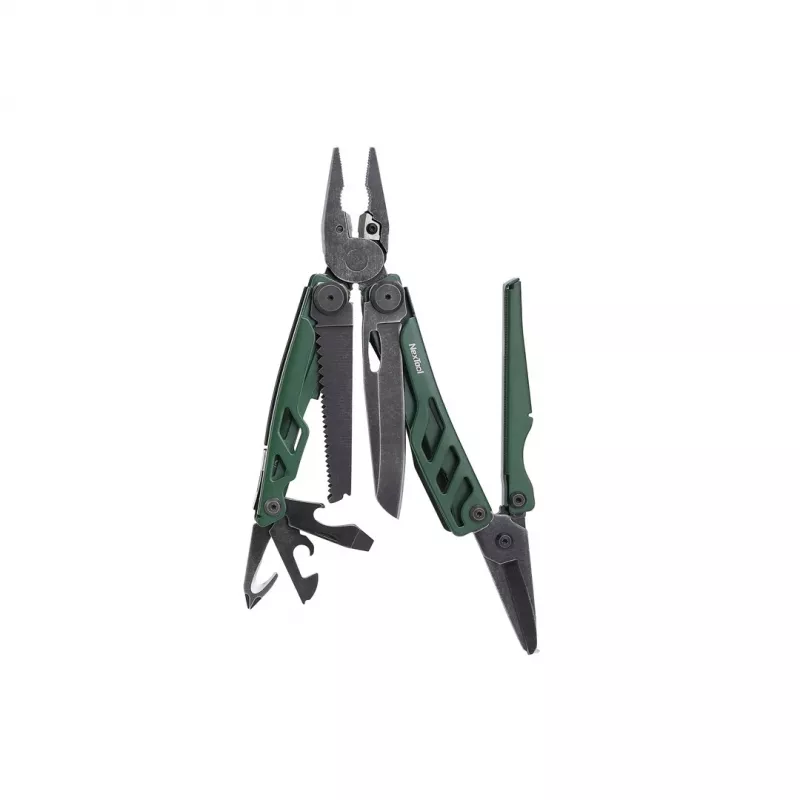 NexTool FLAGSHIP Pro NE20278 16-in-1 Multitool, grün + Gürteltasche