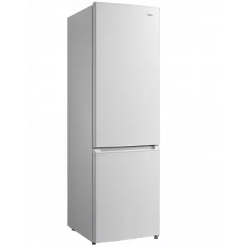 Freistehender Kombi-Kühlschrank Midea MDRB380FGE01A, 270 L, No Frost, 180 cm, 41 dB, Energieeffizienzklasse E, weiß