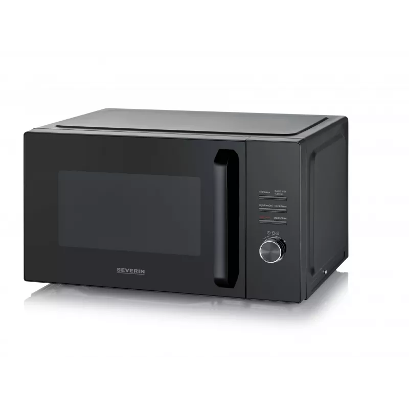 Kombi-Mikrowelle SEVERIN MW 7798, Tischgerät, 29 L, 900 W, Schwarz, 315 mm Drehteller