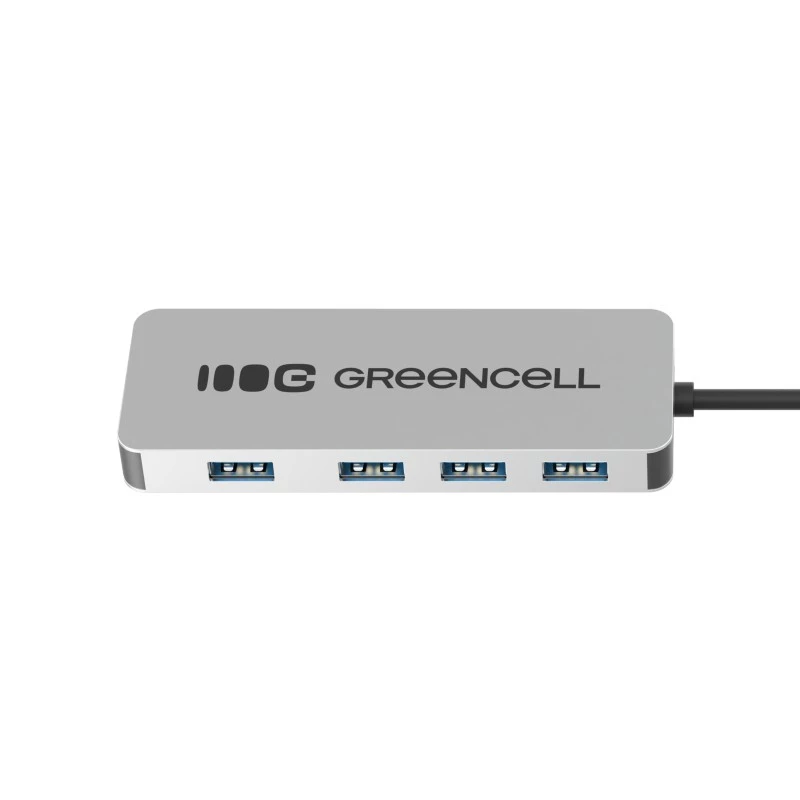 USB-Hub Green Cell HUB-GC-A4A — 4-Port-USB-A-3.0-Hub