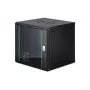 Wandmontiertes Netzwerkgehäuse DIGITUS Dynamic-N DN-37111 — 12U, 600 x 600 mm, IP20, Schlüsselschloss