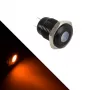 Lamptron vandalismussichere LED, Orange, schwarze Fassung