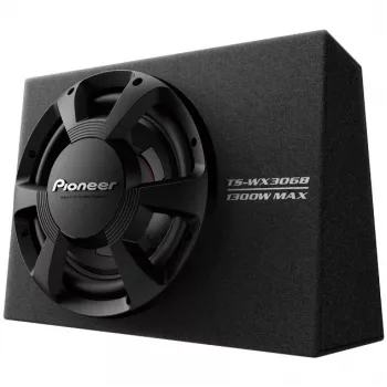 Pioneer TS-WX306B - Fertig eingebauter Subwoofer - Aktivsubwoofer - 1300 W - 4 Ohm