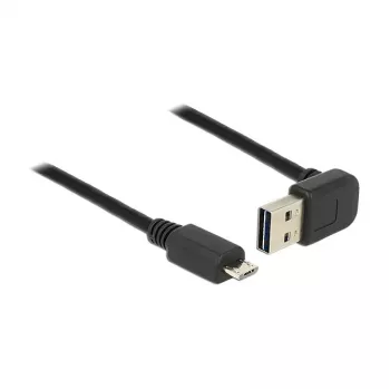 USB-Kabel DeLOCK 83538 USB 2.0 5 m USB A auf Micro-USB B Schwarz