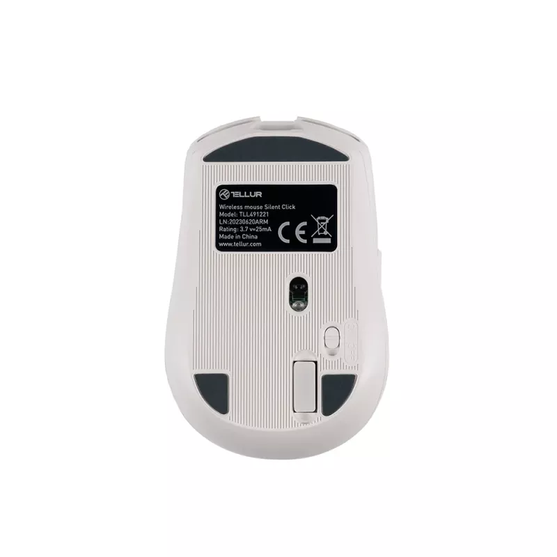 Tellur Silent Click Kabellose Maus Weiß