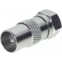 Adapter ShiverPeaks 85323 IEC-Stecker auf F-Buchse für TV-/Koaxialverbindungen