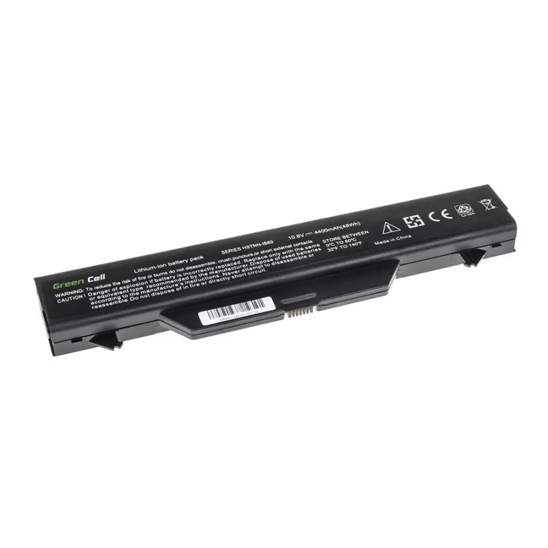 Green Cell HP11 Laptop-Akku für HP ProBook 4510 4510s 4515s 4710s 4720s, 10,8 V 4400 mAh, 6 Zellen, schwarz