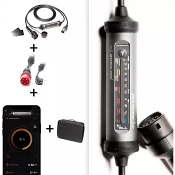 Juice Technology JUICE BOOSTER 3 air Country EU Basic Set (Anthrazit/schwarz, 1,4 - 11 kW, 3,1 Meter Kabel)