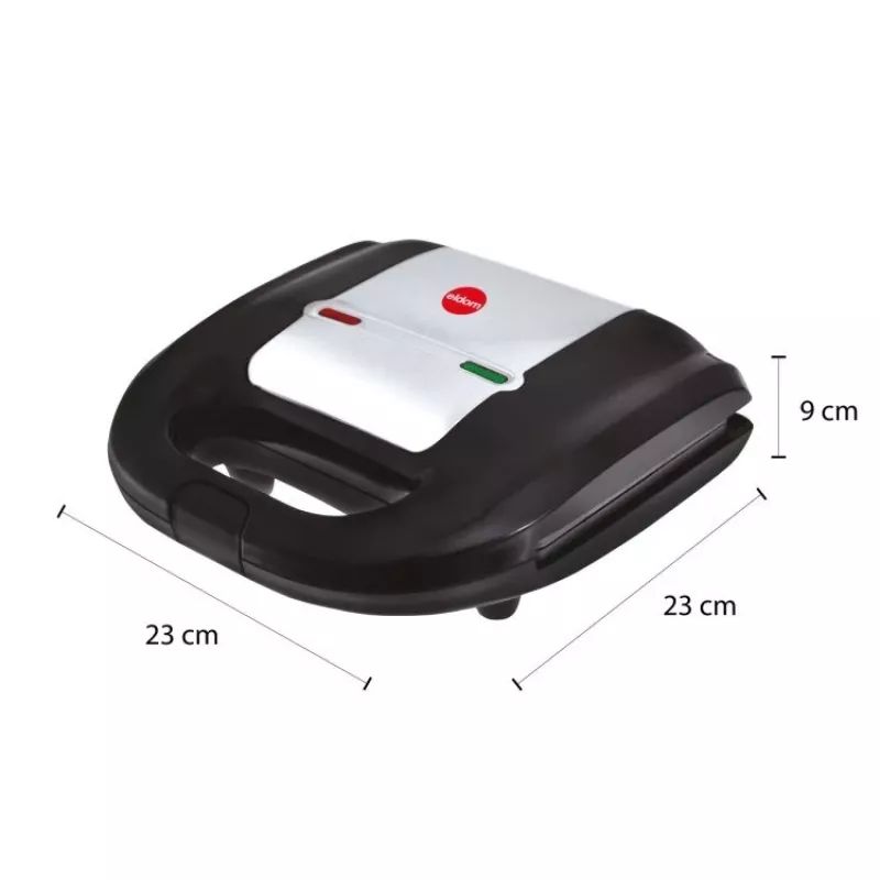 ELDOM Sandwich RUDDY, 750 W, Granitplatten