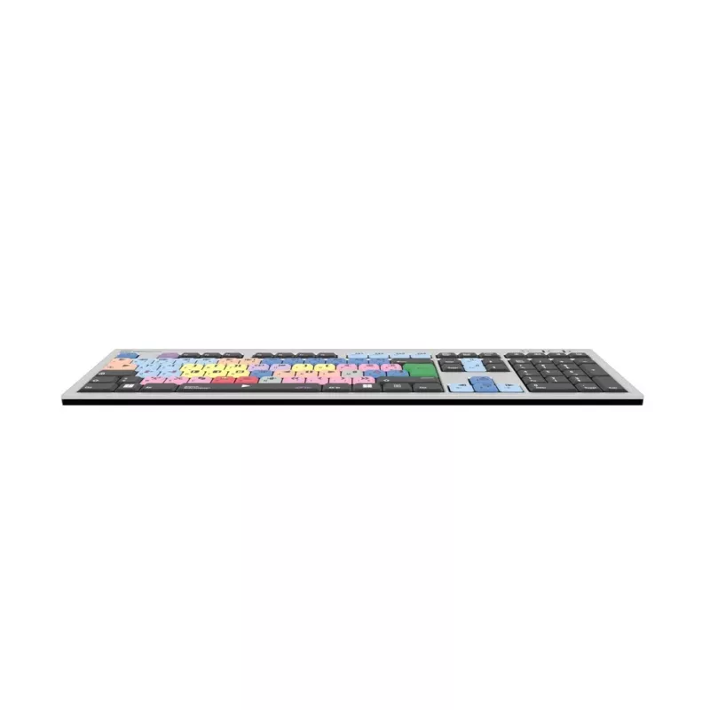 Logickeyboard LKB-MCOM4-AJPU-FR Tastatur USB AZERTY Französisch Silber (LKB-MCOM4-AJPU-FR)