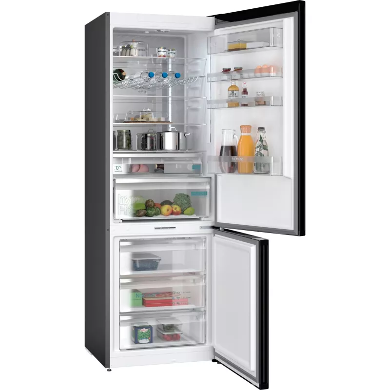 Siemens KG49NAXCF Kühl-Gefrierkombination Freistehend 440 L Edelstahl