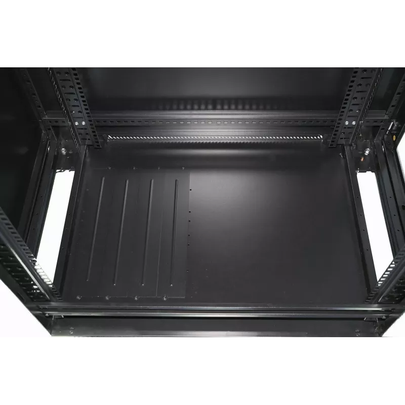 Extralink EX.11366 Rack-Schrank 27U Freistehender Schrank Schwarz