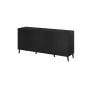 Cama Meble NOVA Kommode 155x40x72 cm, schwarz matt