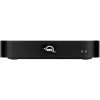OWC miniStack STX Thunderbolt 4 stapelbares Speichergehäuse mit Hub, 2 Einschübe (SATA + NVMe), Schwarz