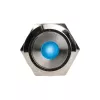 Taster DimasTech PD211 22 mm Silverline Dot RGB — vandalensicherer Panel-Taster