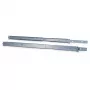 Inter-Tech - Teleskopische Gleiter für Rack - Grau - 2U - 48,3 cm (19 inch) (88887211)