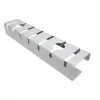 ROLINE 17.03.1302 Kabelorganizer unter dem Schreibtisch, Silber, 2er-Pack