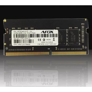 Laptop SODIMM DDR4 8 GB 2400 MHz AFOX AFSD48EK1P 260-Pin SO‑DIMM 1,2 V