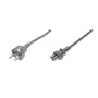 Assmann Stromkabel, Schuko - C5, Stecker/Buchse, 1,8m, H05VV-F3G 0,75 mm², schwarz (AK-440103-018-S)
