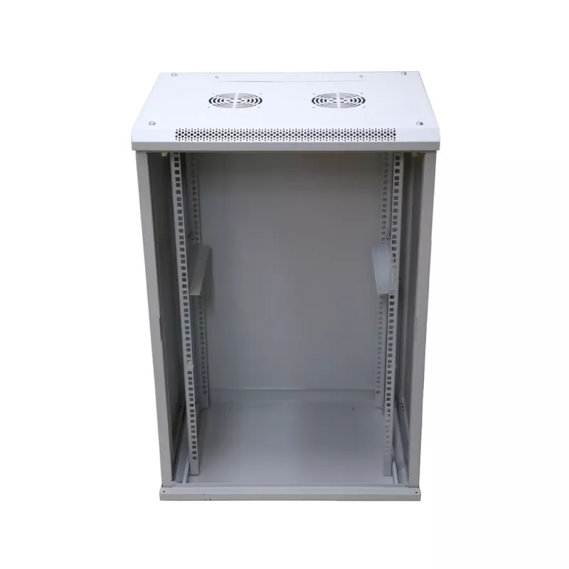 Wandmontierter Schrank Extralink Rackmount-Gehäuse 18U 600x600 Grau Schlüsselschloss