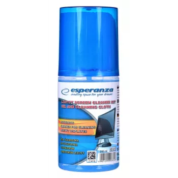 Bildschirmreinigungsset ESPERANZA ES121 für LCD/TFT/Plasma, 200 ml