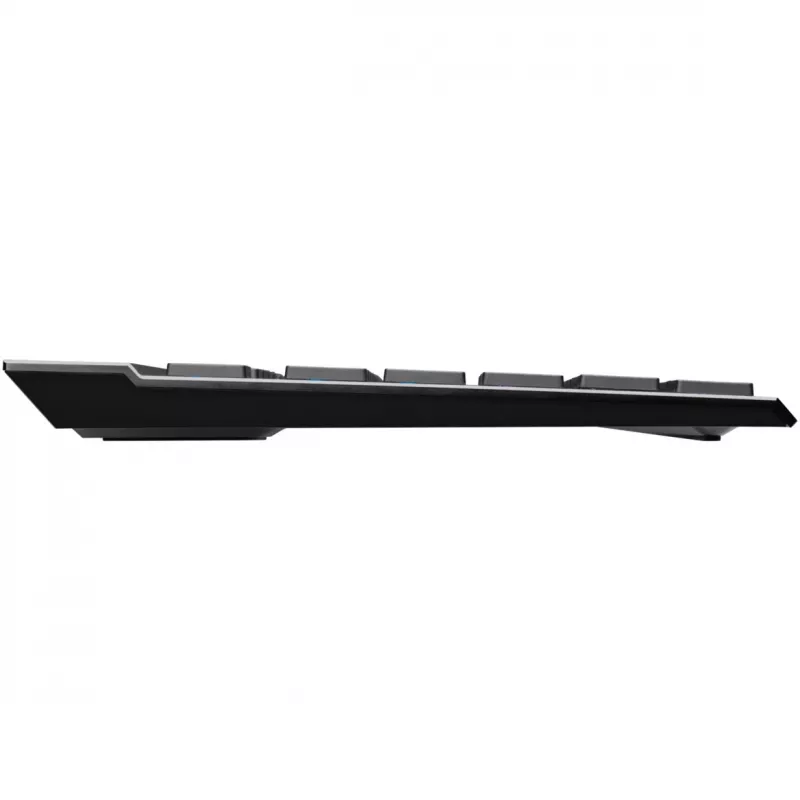 Corsair K100 RGB AIR Wireless Ultra-Thin Mechanical Gaming Tastatur, Cherry ULP Tactile – schwarz, DE