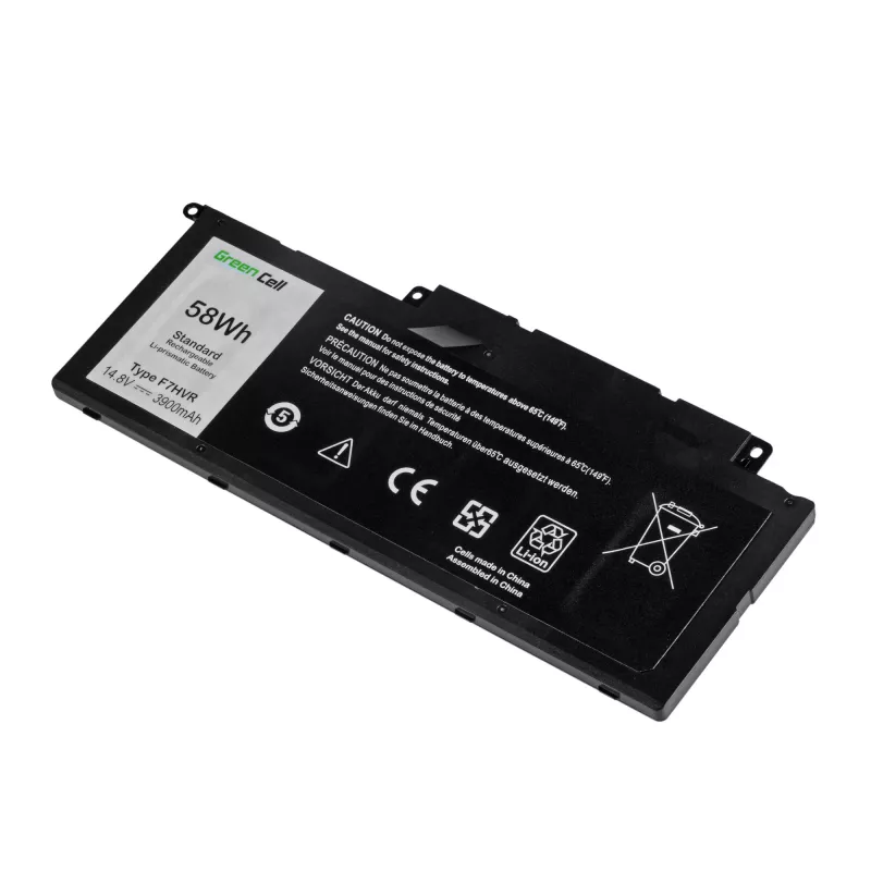 Green Cell DE112 Laptop-Akku F7HVR für Dell Inspiron 15 7537 17 7737 7746, 14,4 V, 3800 mAh